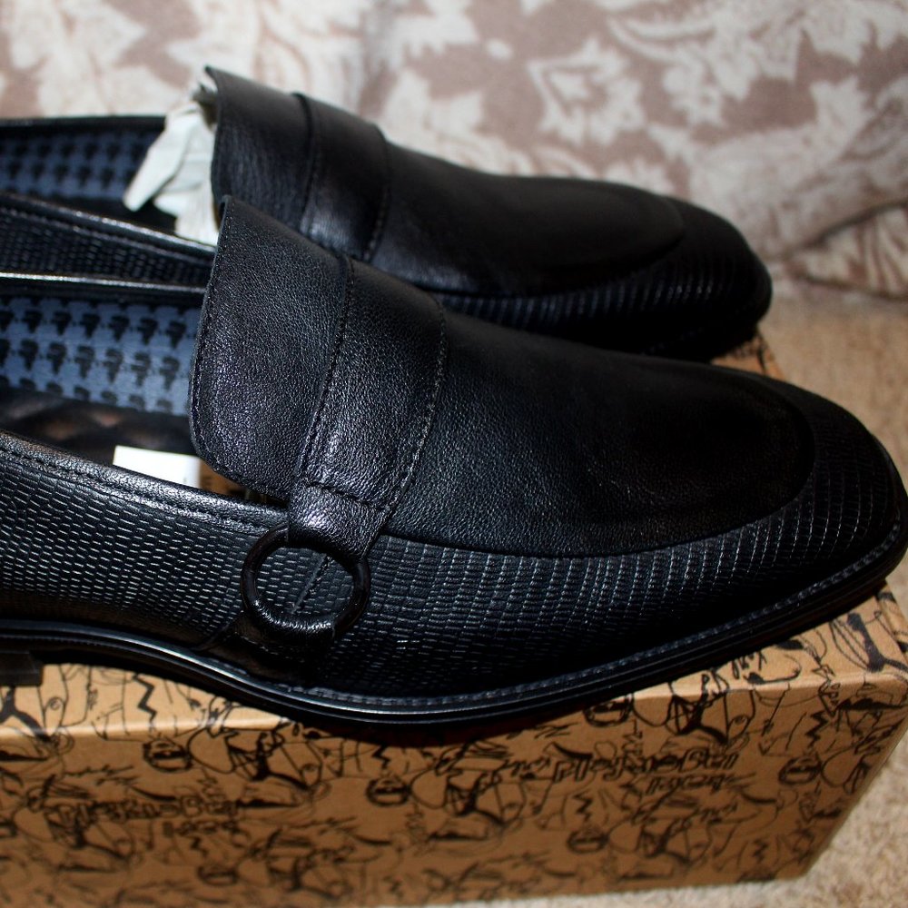 Karl Lagerfeld Paris new Loafer (Black Leather) 10M